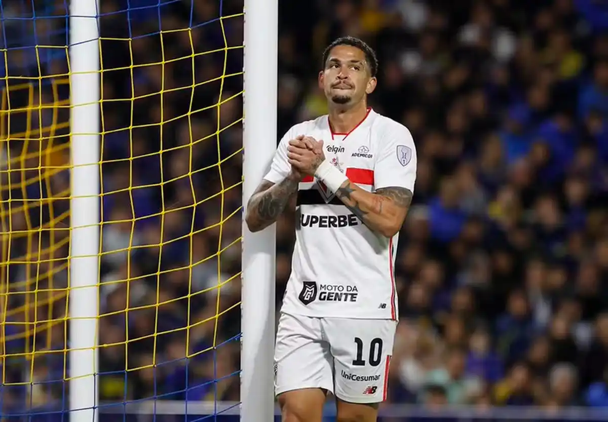 Luciano sente dores na coxa e vira dúvida para encarar o Palmeiras